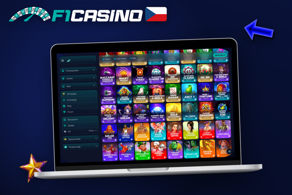 Okno živého chatu F1 Casino v desktopovém prohlížeči pro rychlou zákaznickou podporu