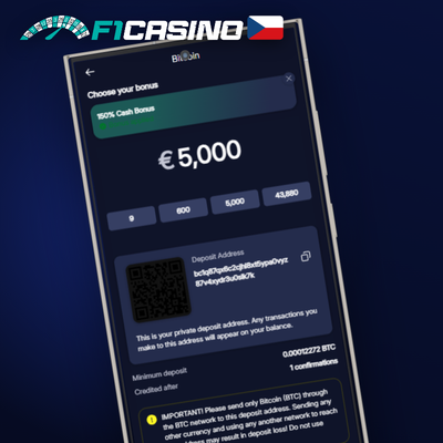 E-peněženky Skrill a Neteller umožňují rychlý vklad do F1 Casino