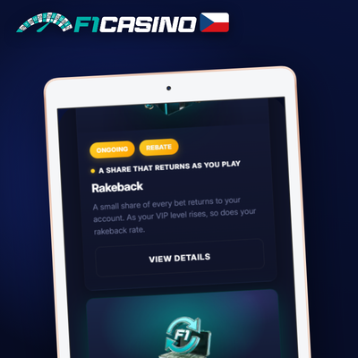 F1 Casino bonus bez vkladu – free bet ihned po registraci účtu