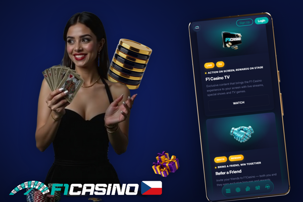 F1 Casino bonus s omezením výše sázky při aktivním bonusovém zůstatku