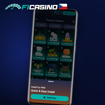 Detail ruletového stolu živého kasina F1 Casino app z pohledu mobilního hráče