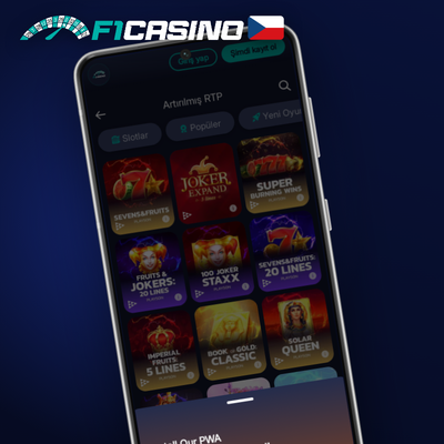 Ikony platebních metod Visa, Skrill a Bitcoin v pokladně F1 Casino aplikace