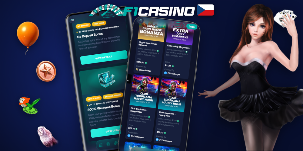 F1 Casino bonus na sázky s dynamickými kurzy nad závodním okruhem