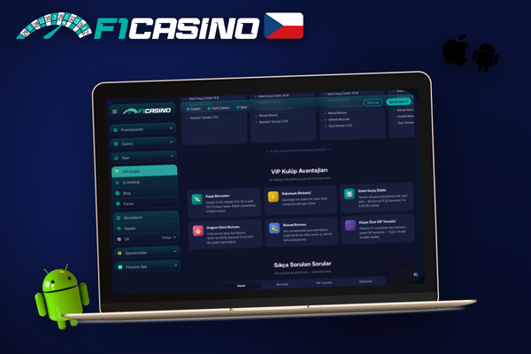 Pravidelný audit výher v F1 Casino – osoba kontroluje graf výkonu s kalkulačkou